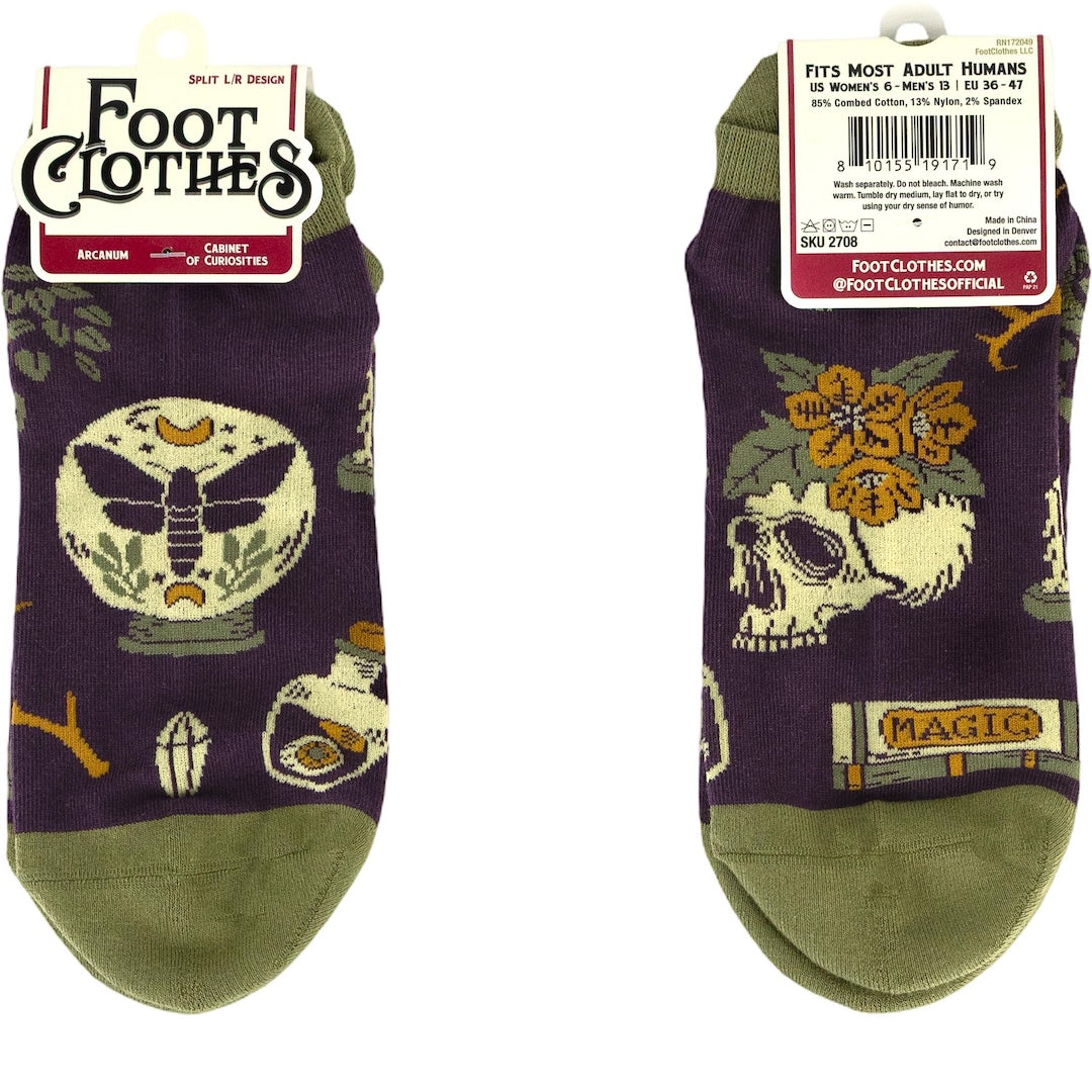 Cabinet of Curiosities Ankle Socks - FootClothes