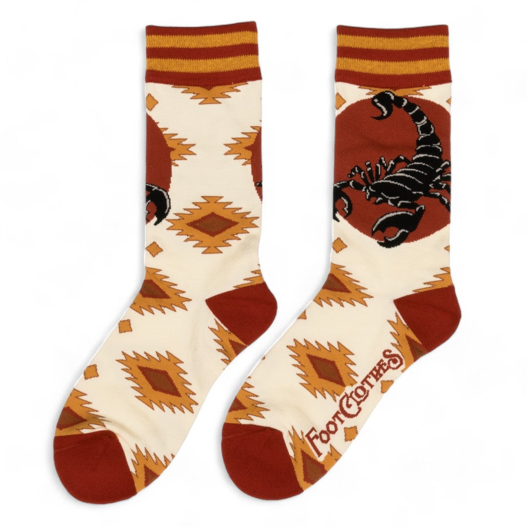 Santa Fe Scorpion Crew Socks