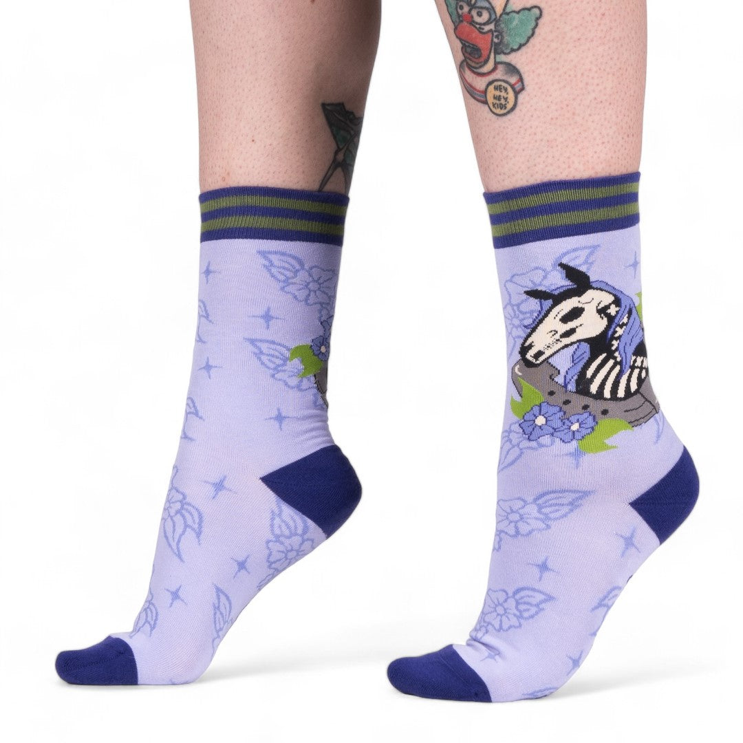 Bony Pony Crew Socks - FootClothes