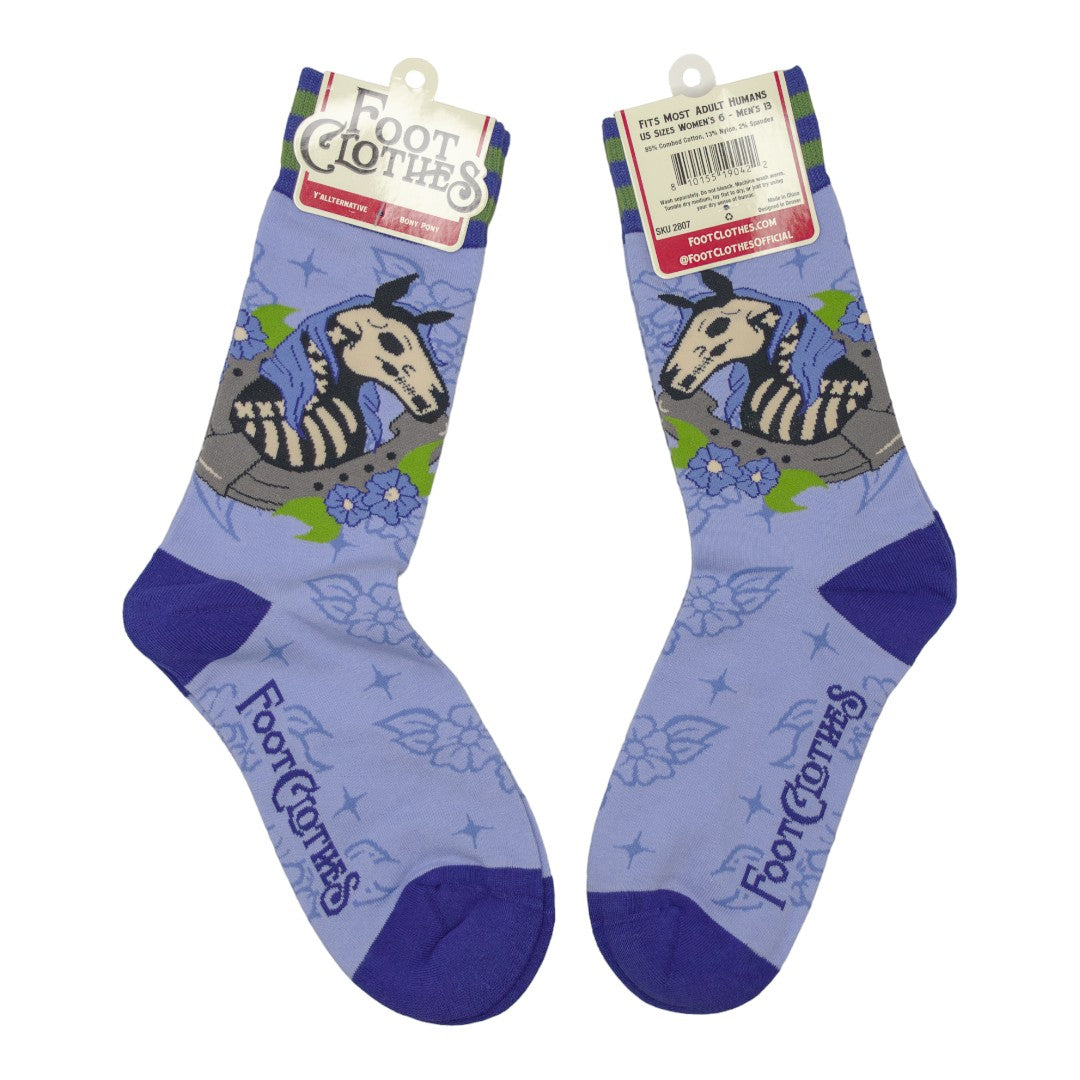 Bony Pony Crew Socks - FootClothes