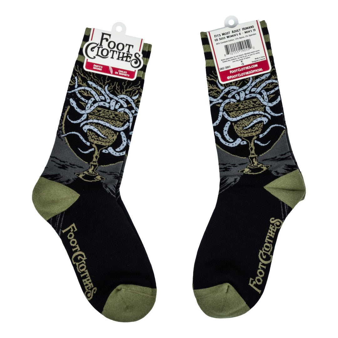 Chalice ov Serpents Crew Socks