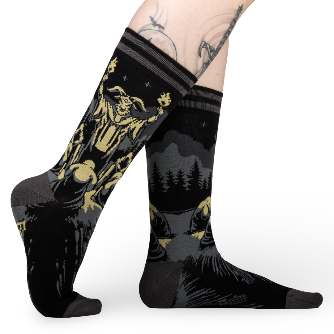 Dance ov the Sabbath Crew Socks