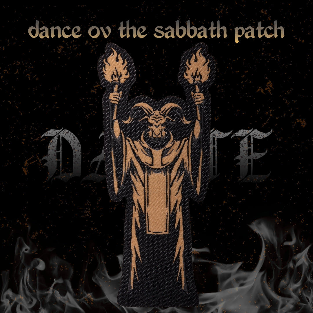 Dance ov the Sabbath Iron-On Patch