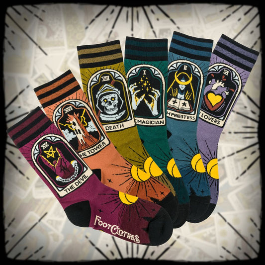 PREORDER Tarot Nouveau Crew Sock Pack | 6 Designs