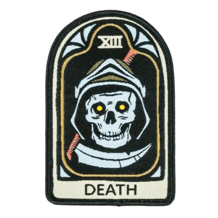 LIMITED Death Tarot Nouveau Iron-On Patch