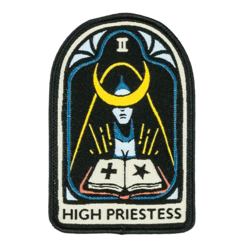 LIMITED The High Priestess Tarot Nouveau Iron-On Patch