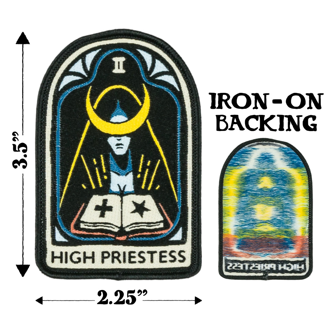 LIMITED The High Priestess Tarot Nouveau Iron-On Patch