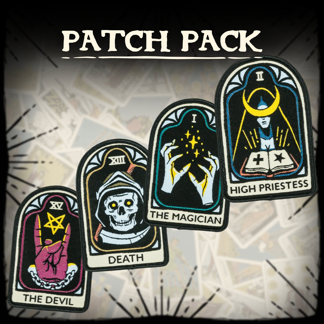 LIMITED Tarot Nouveau Iron-On Patch Pack