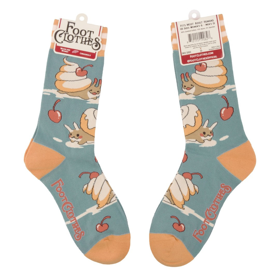 Cinnasnails Crew Socks