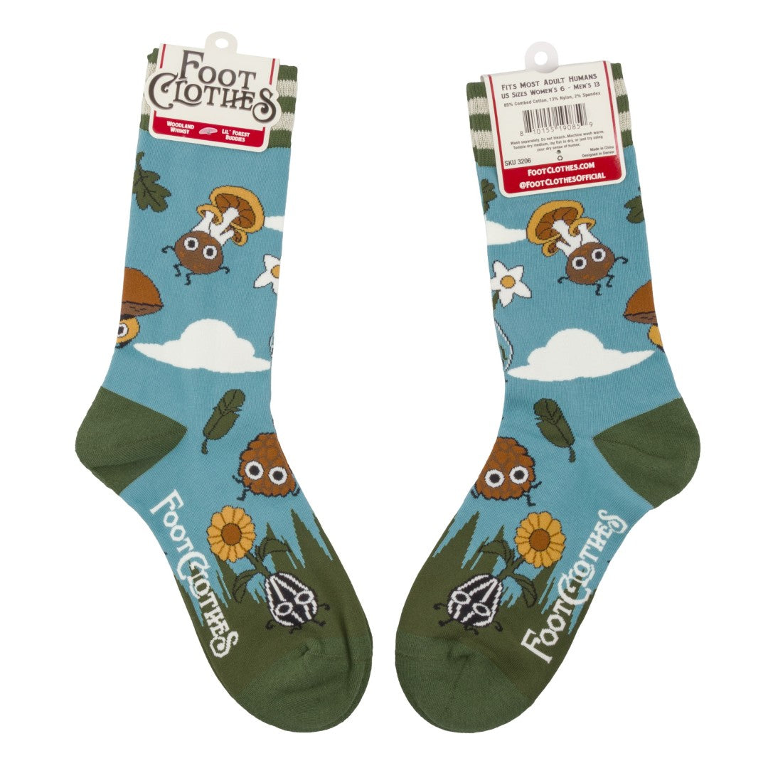 Lil' Forest Buddies Crew Socks