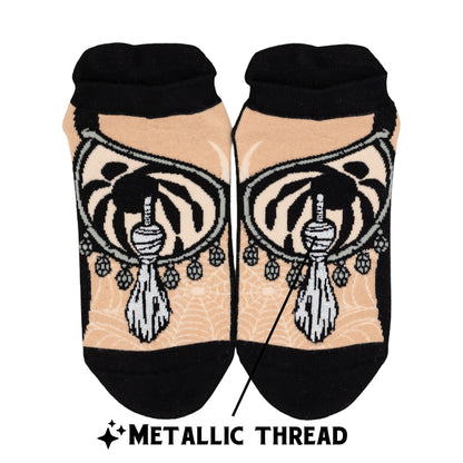 Elvira Tassel Temptress Ankle Socks