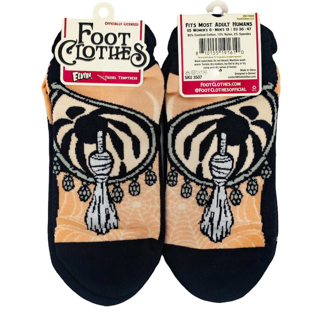 Elvira Tassel Temptress Ankle Socks
