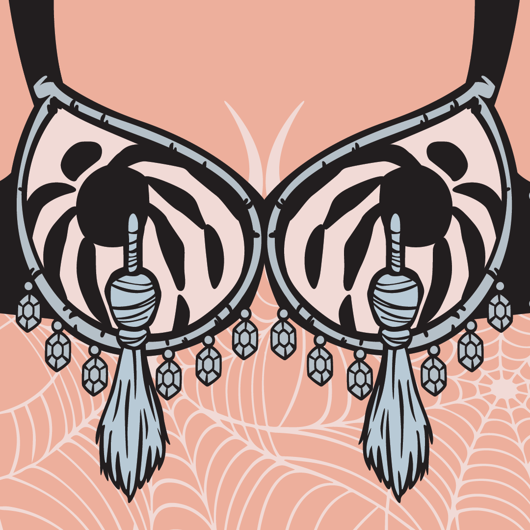 Elvira Tassel Temptress Ankle Socks