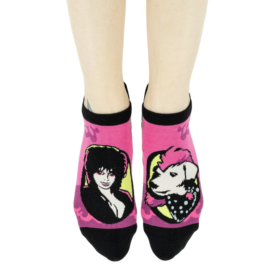 Elvira A Girl and Her Gonk Ankle Socks