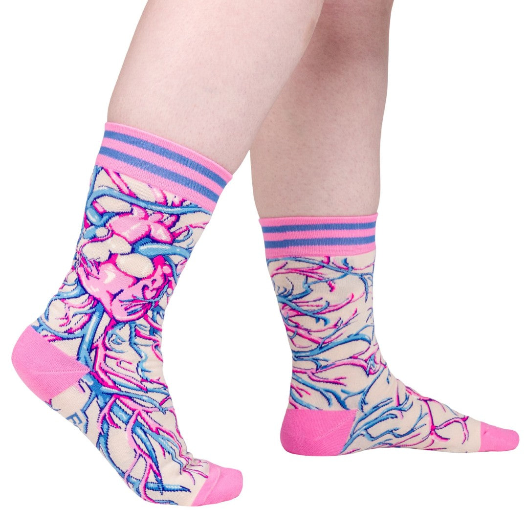 Weird Anatomy Crew Sock Pack | 5 Designs