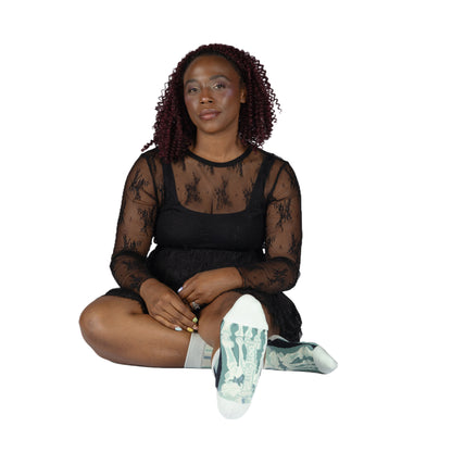 Skeletoes X-ray Crew Socks