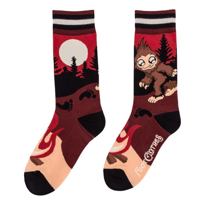 Cute Bigfoot Crew Socks
