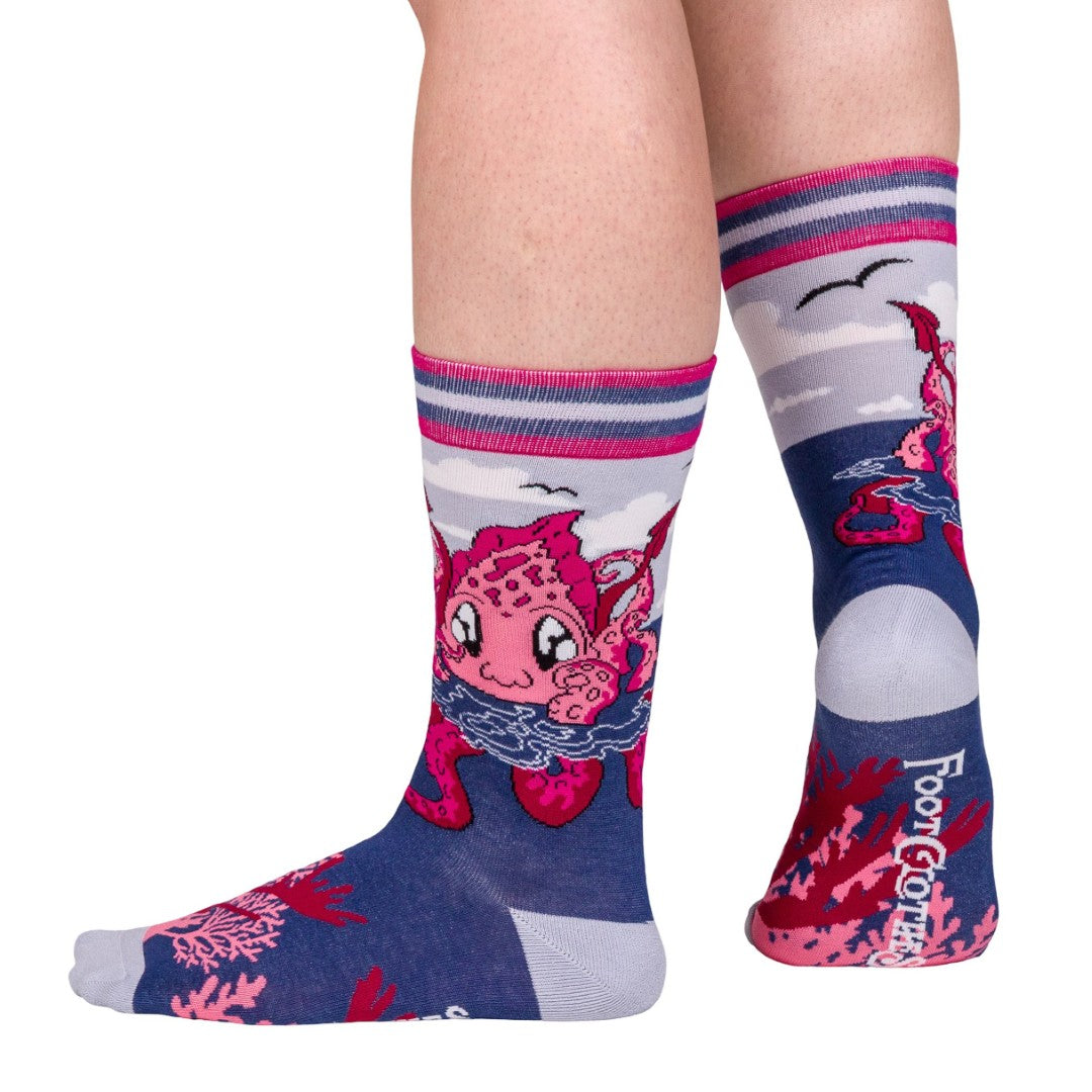 Cute Kraken Crew Socks