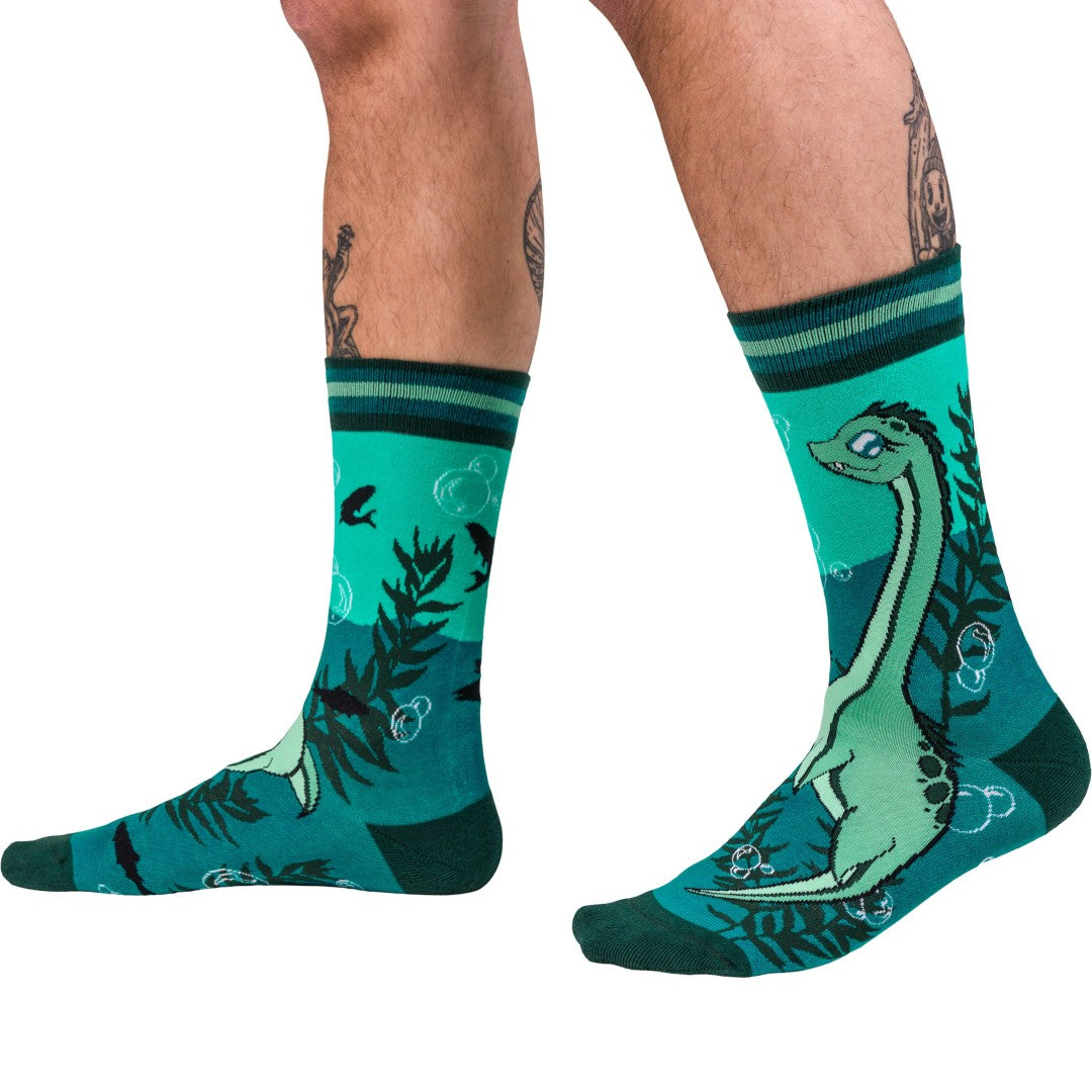 Cute Nessie Crew Socks