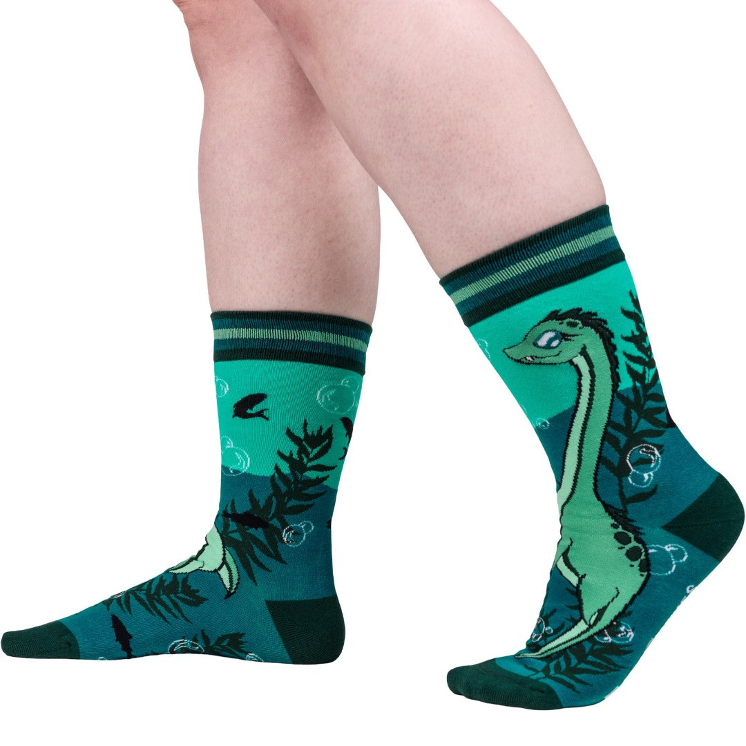 Cute Nessie Crew Socks