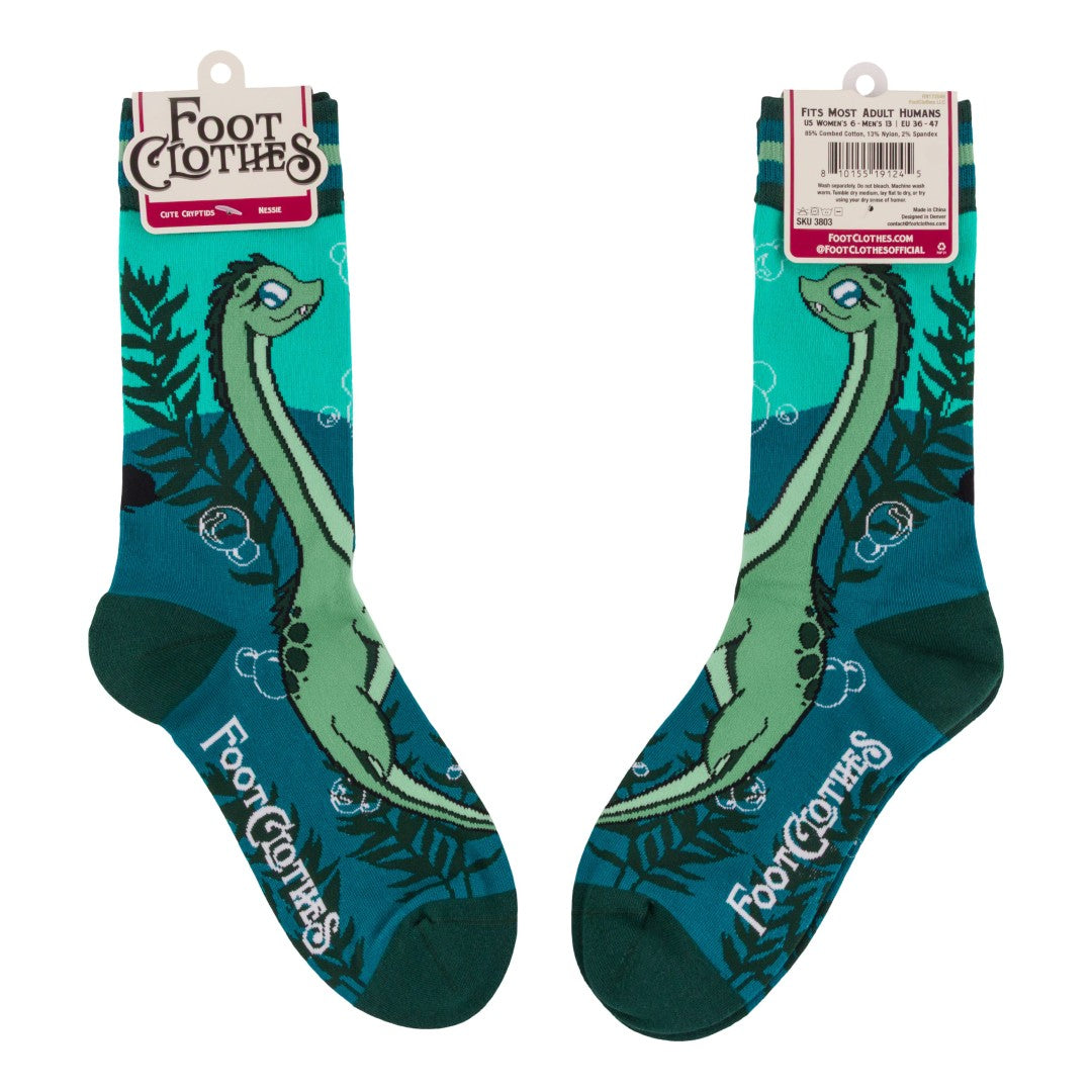 Cute Nessie Crew Socks