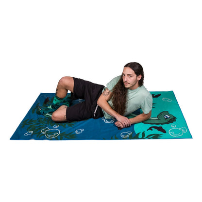 LIMITED Cute Nessie Quick Dry Suede Beach Towel