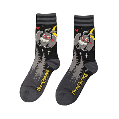 IMPERFECT Cute Mothman Crew Socks (1 Pair)