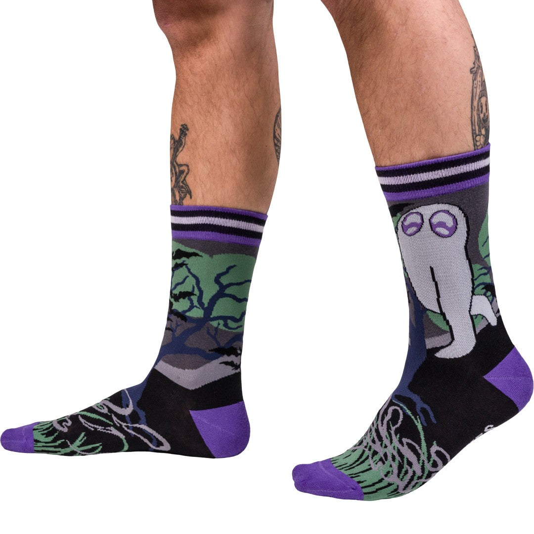Cute Fresno Nightcrawler Crew Socks