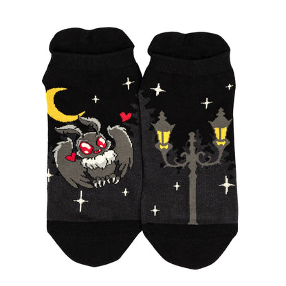 PREORDER Cute Mothman Ankle Socks - FootClothes