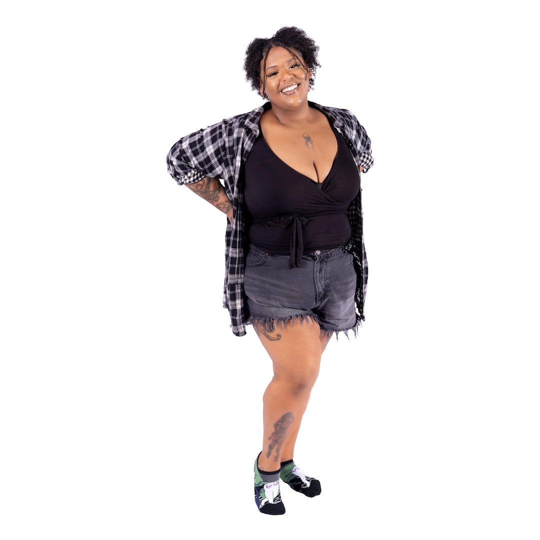PREORDER Cute Fresno Nightcrawler Ankle Socks - FootClothes
