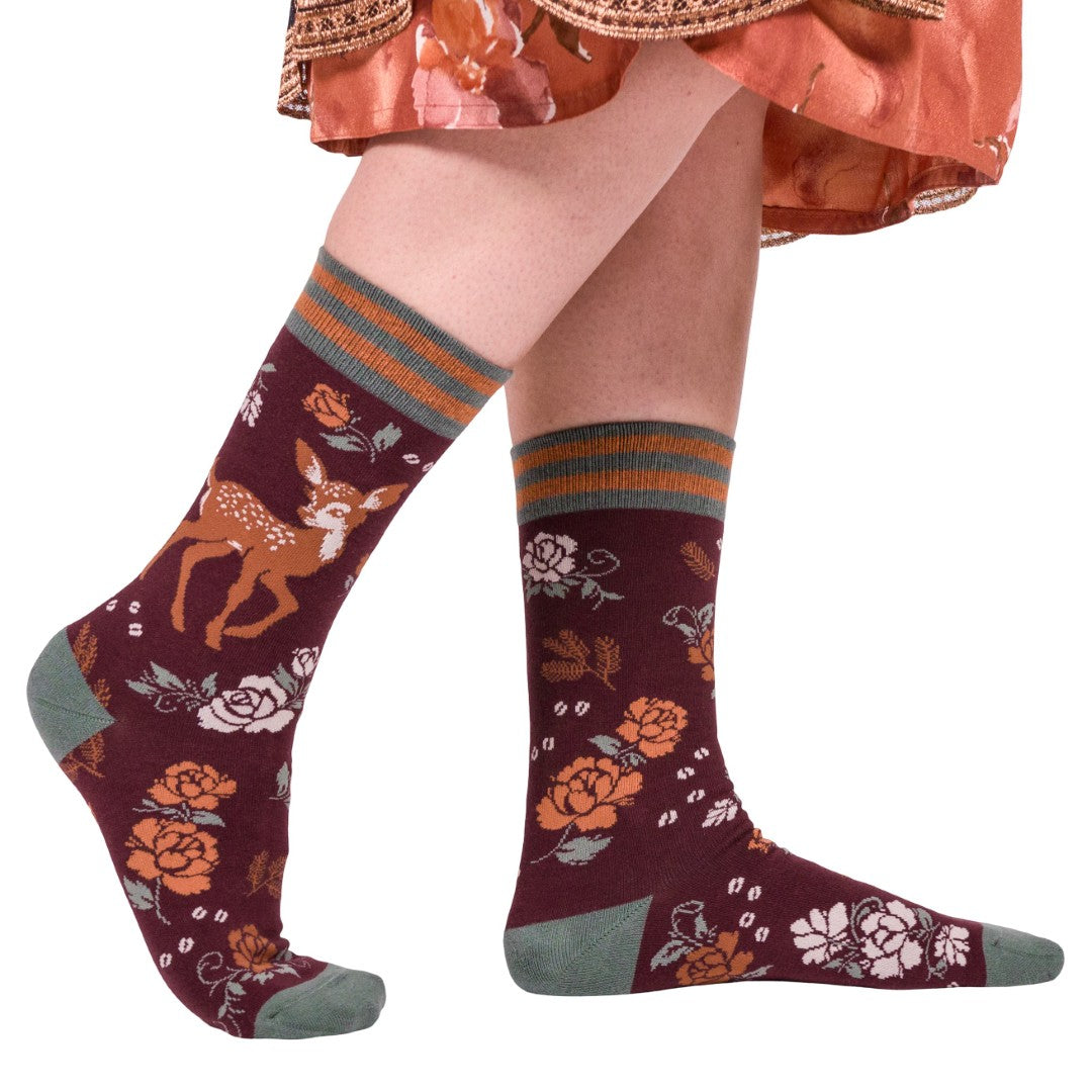 PREORDER Forest Familiars Crew Sock Pack | 5 Designs