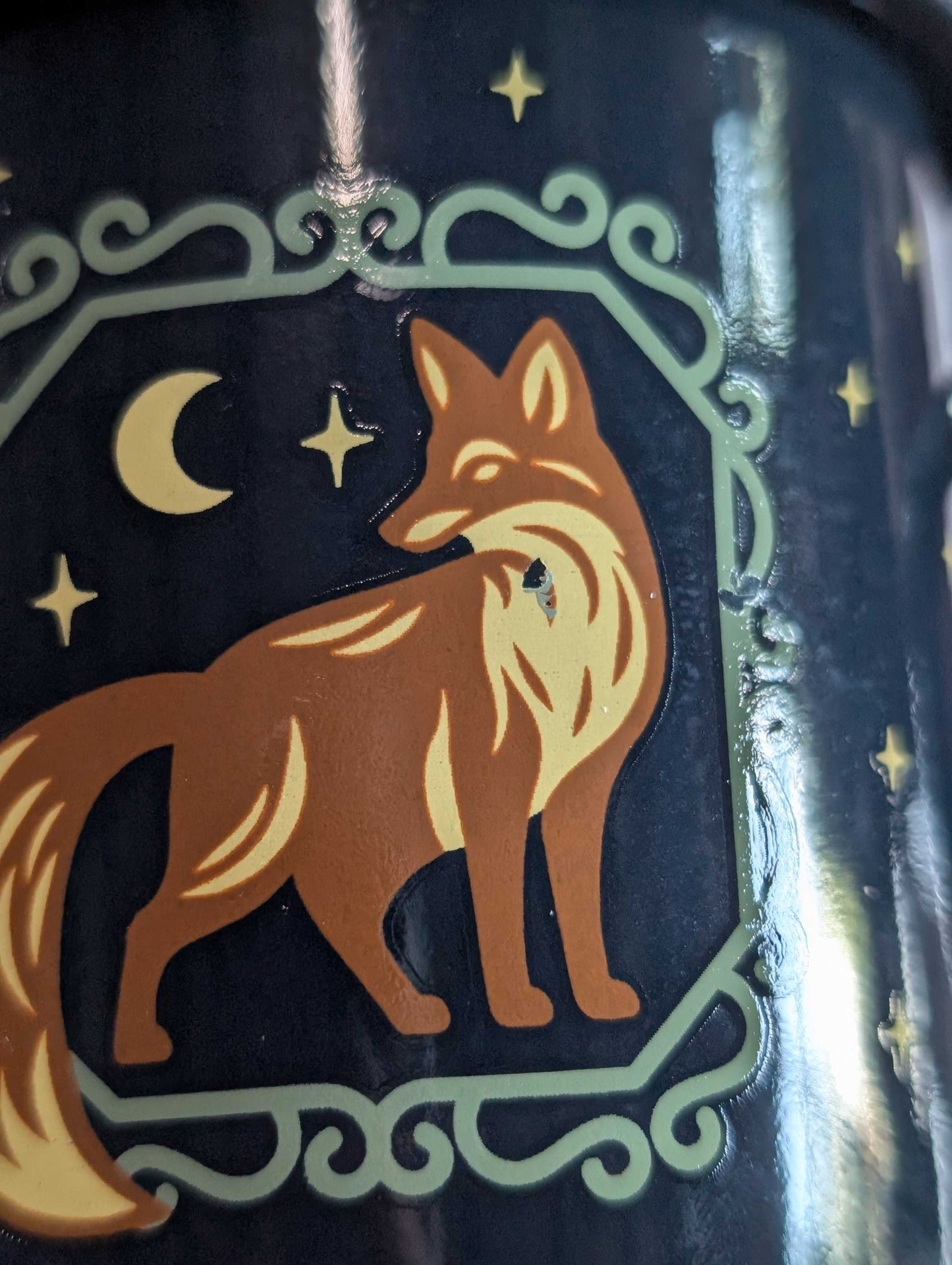 IMPERFECT The Fox Enamel Mug (1 Mug)