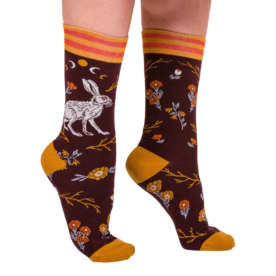 The Hare Crew Socks