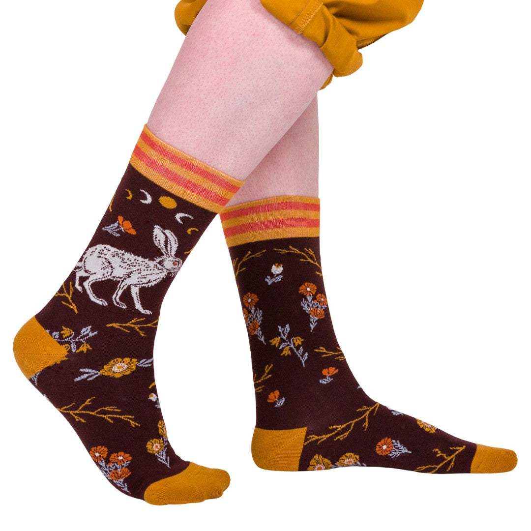 The Hare Crew Socks