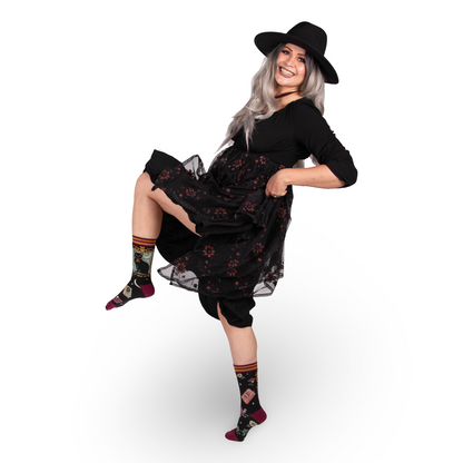 Duchess Shadowfloof's Mew World Order Crew Socks