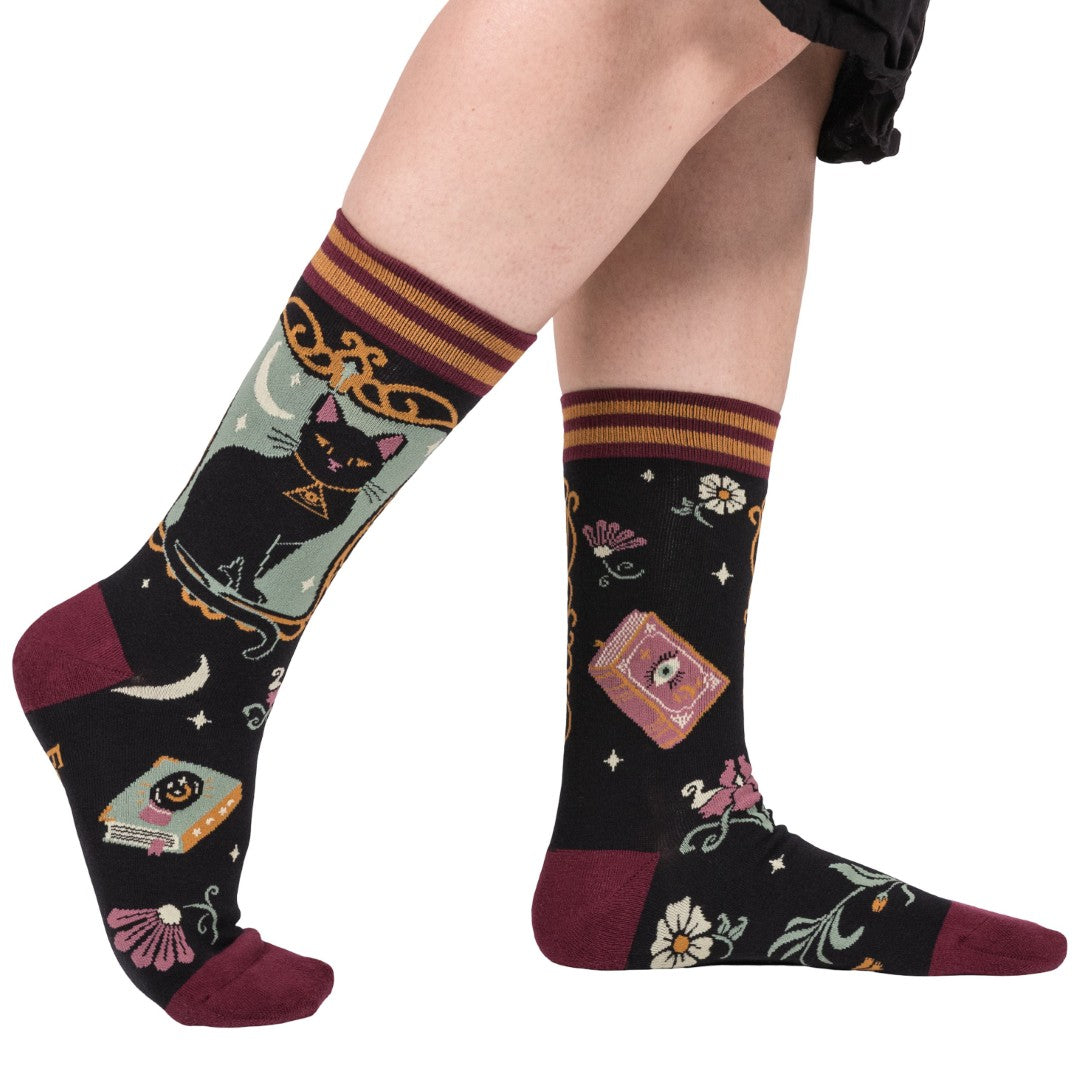 Cozy Witch Crew Sock Pack | 5 Designs