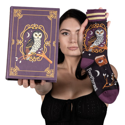 Supervisor Owlfred Gift Pack | Crew Sock and Book Box