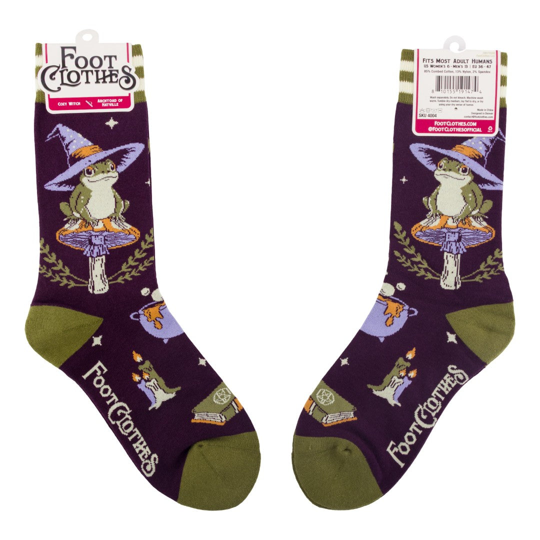 Archtoad of Hatville Crew Socks