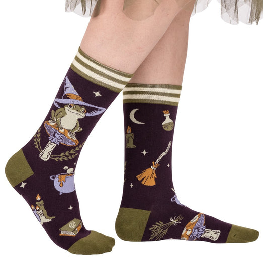 Archtoad of Hatville Crew Socks