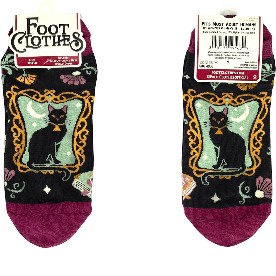 Duchess Shadowfloof's Mew World Ankle Socks - FootClothes