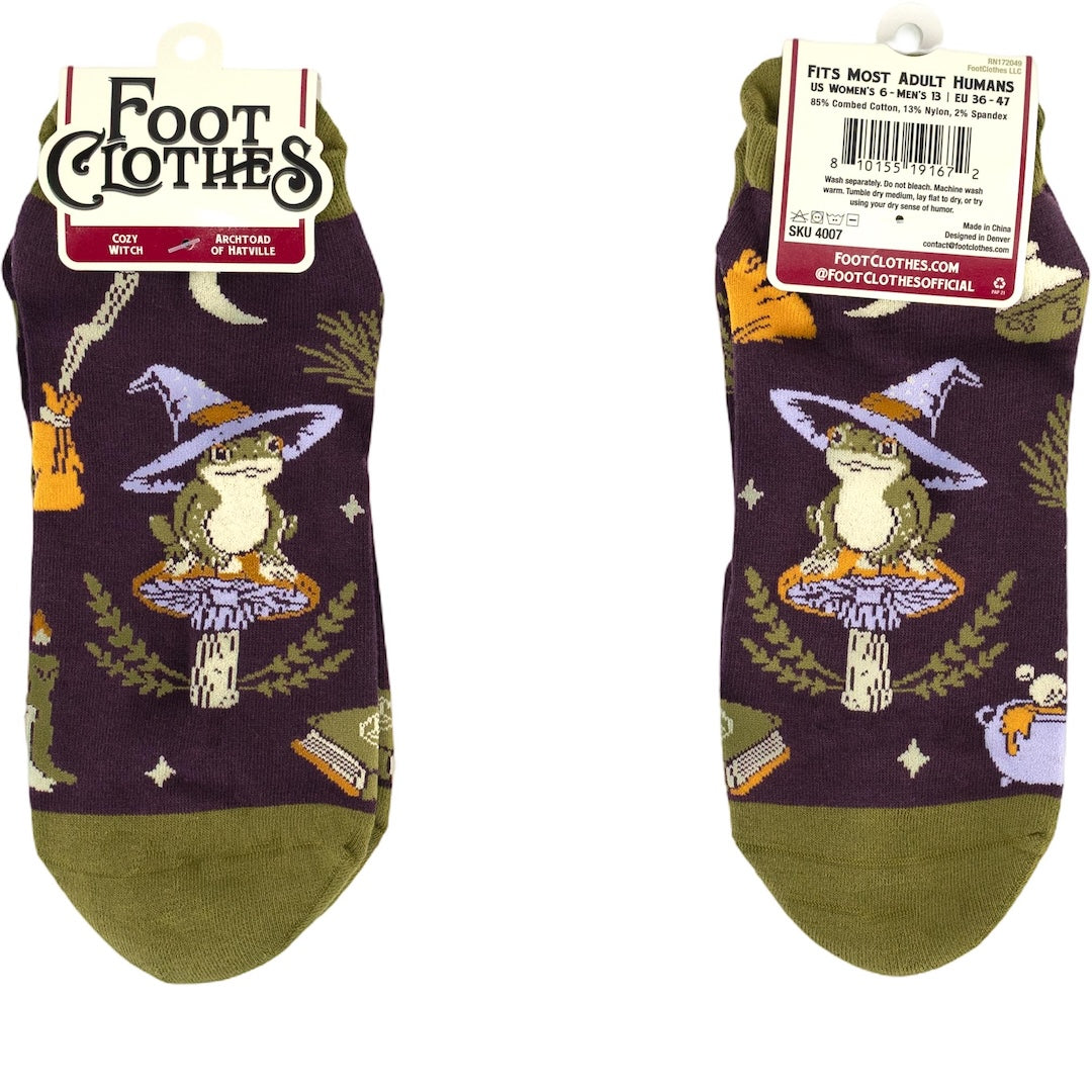 Archtoad of Hatville Ankle Socks - FootClothes