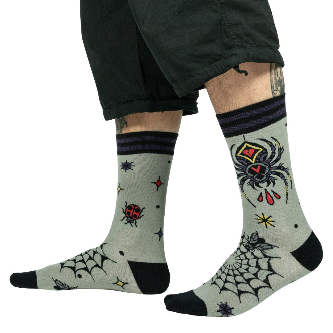 LIMITED Cursed Classics Crew Socks and Pin Pack | 5 Designs