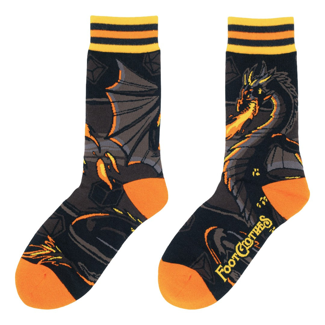 Dragon's Flame Crew Socks