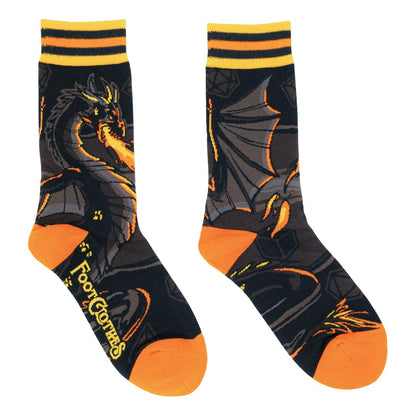 Dragon's Flame Crew Socks