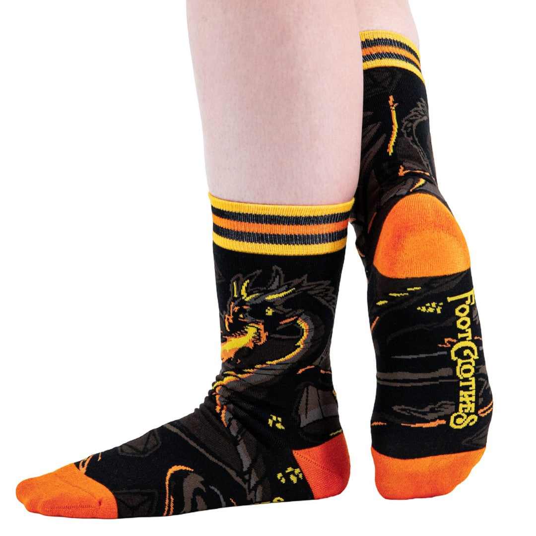 Dragon's Flame Crew Socks
