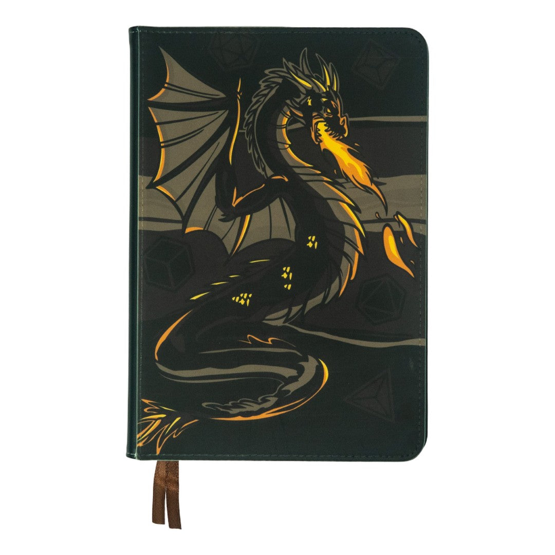 LIMITED Dragon's Flame PU Leather Journal (Reusable Cover + Pages)