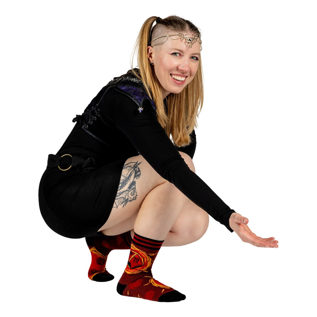 Dice of Destiny Crew Socks