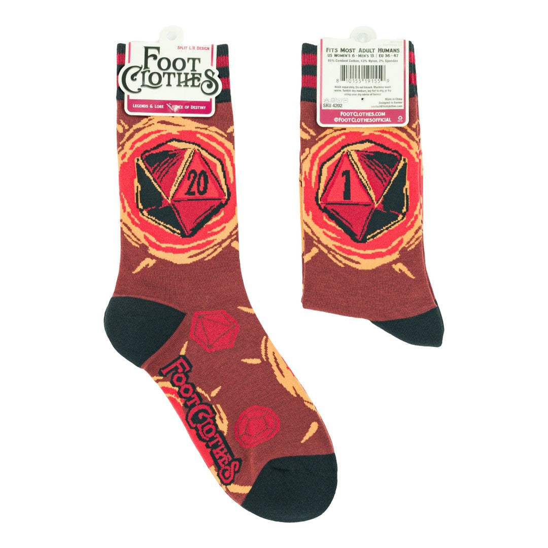 Dice of Destiny Crew Socks