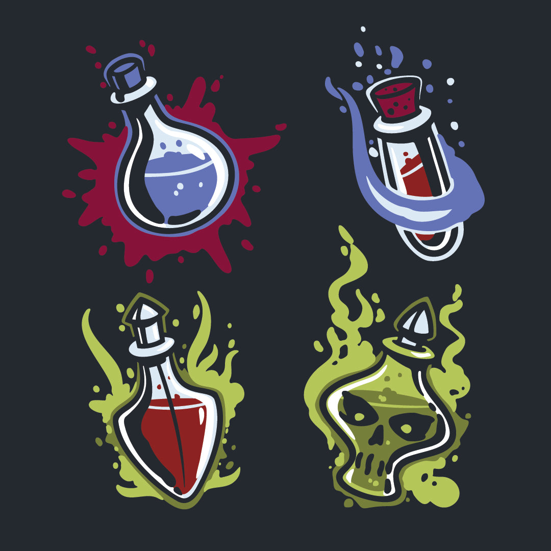 Vile Vials Crew Socks