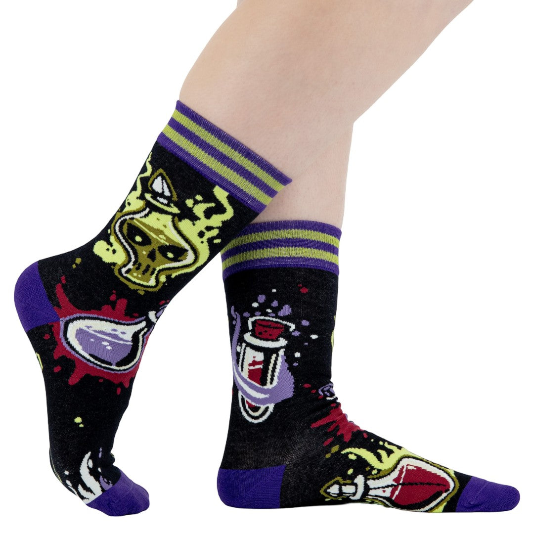 Vile Vials Crew Socks